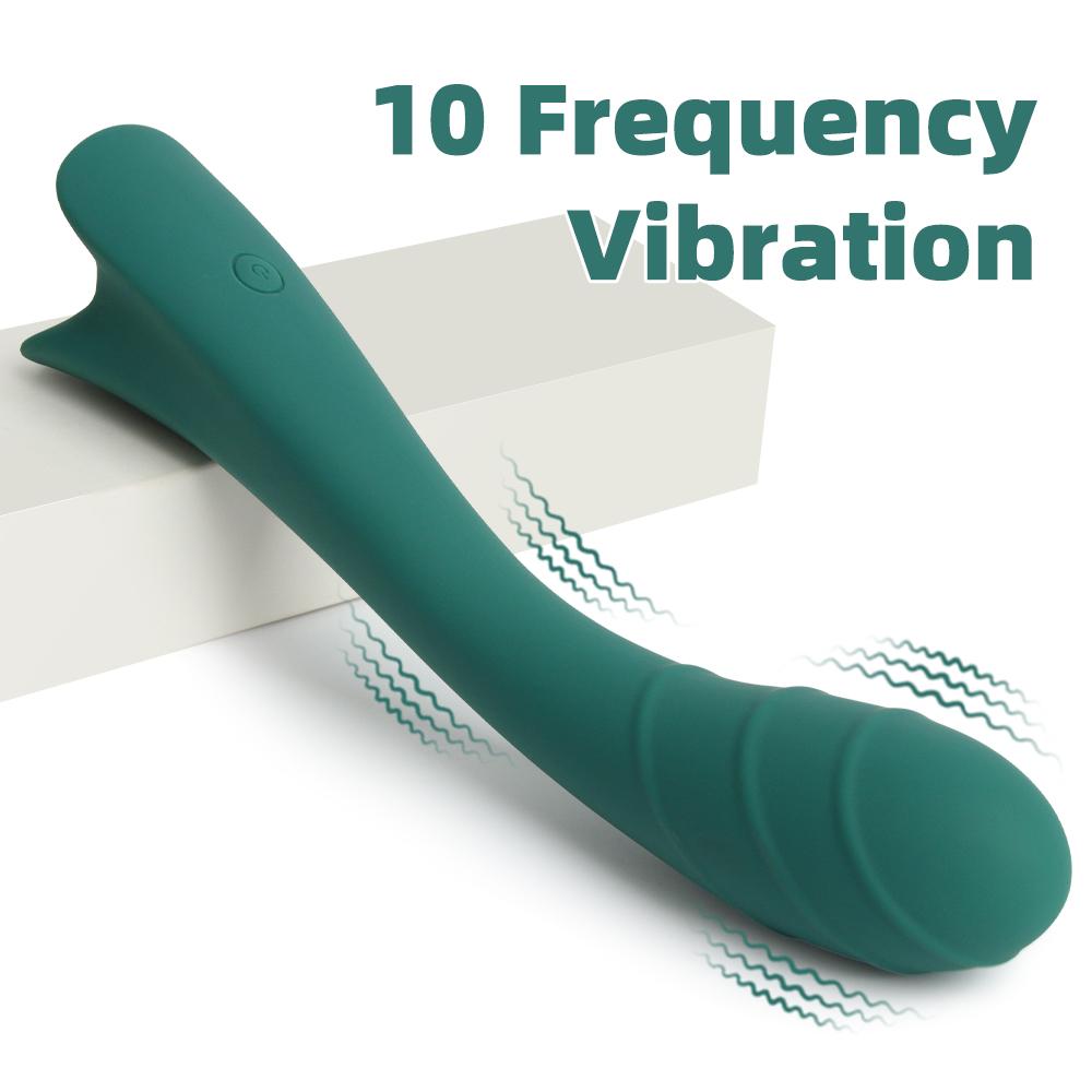 Powerful  Vibrator Dildos Wand for Women 10 Modes Clitoris Stimulator G Spot Vagina Massager Adult Sex Toys for Woman
