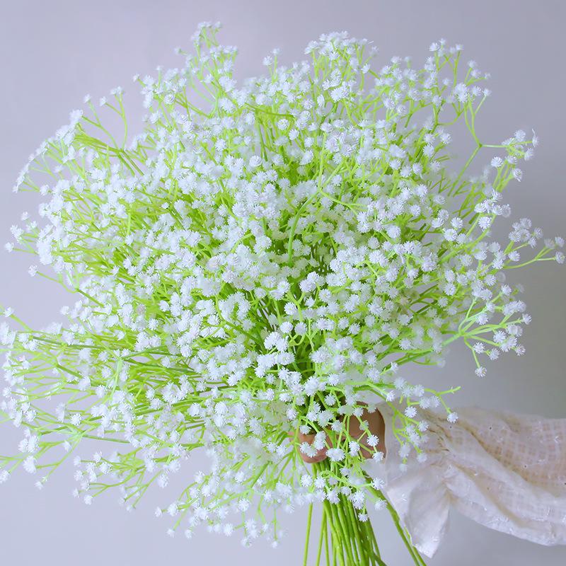 Realistic Baby's Breath Bouquet for Wedding & Scene Decoration