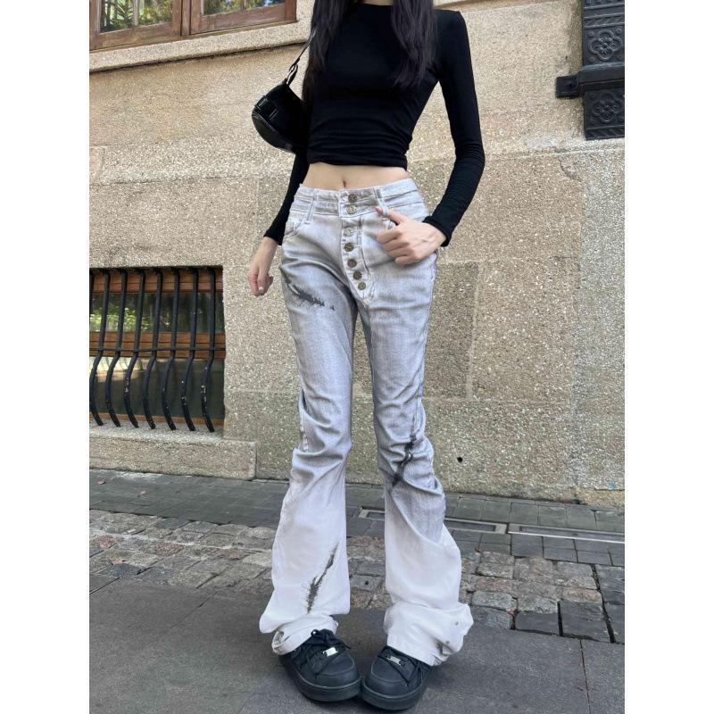 

Women s Vintage Washed Slim-Fit Curved Leg Skinny Jeans 4XL