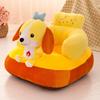 Creative Children'S Backrest Small Seat Cartoon Plush Lazy Anti-Drop Sofa Baby Learning Seat