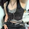 Suit Vest Women Waistcoat Sleeveless Racerback Vest Tuxedo  Unisex Style