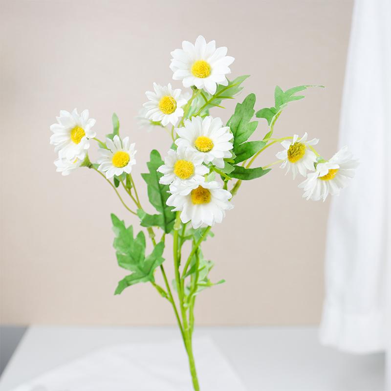 Artificial Flowers 62cm Silk Daisy Plants Bride Bouquet for Christmas Home Wedding  Decoration Fake Sunflower Fake Flower