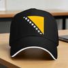 Bosnia And Herzegovina Flag Baseball Cap Y2k Retro Men Adult Trucker Hat Breathable Print Outdoor Sport Baseball Caps Gift Idea