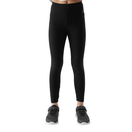 

4F Girls Knitted Plain Leggings 8 Years