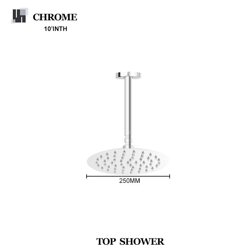 

Высококачественная матовая золотая 10-дюймовая душевая лейка из нержавеющей стали с эффектом дождя, квадратная круглая насадка для душа, аксессуар для душа G1/2