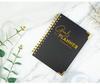 Agenda Mensile A5 2025: Calendario Inglese con Rilegatura a Spirale in Raffinata Scatola Regalo, Logo Personalizzato Disponibile