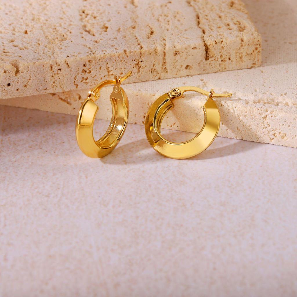 2025 Luxury Titanium Steel Earrings - No Fade, High-End Feel