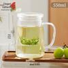 Yaji Heat-Resistant Borosilicate Glass Tea & Water Cup Collection