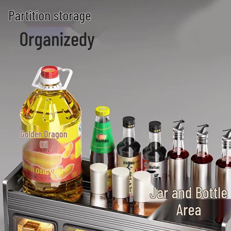 Modern 3-Tier Kitchen Spice Rack