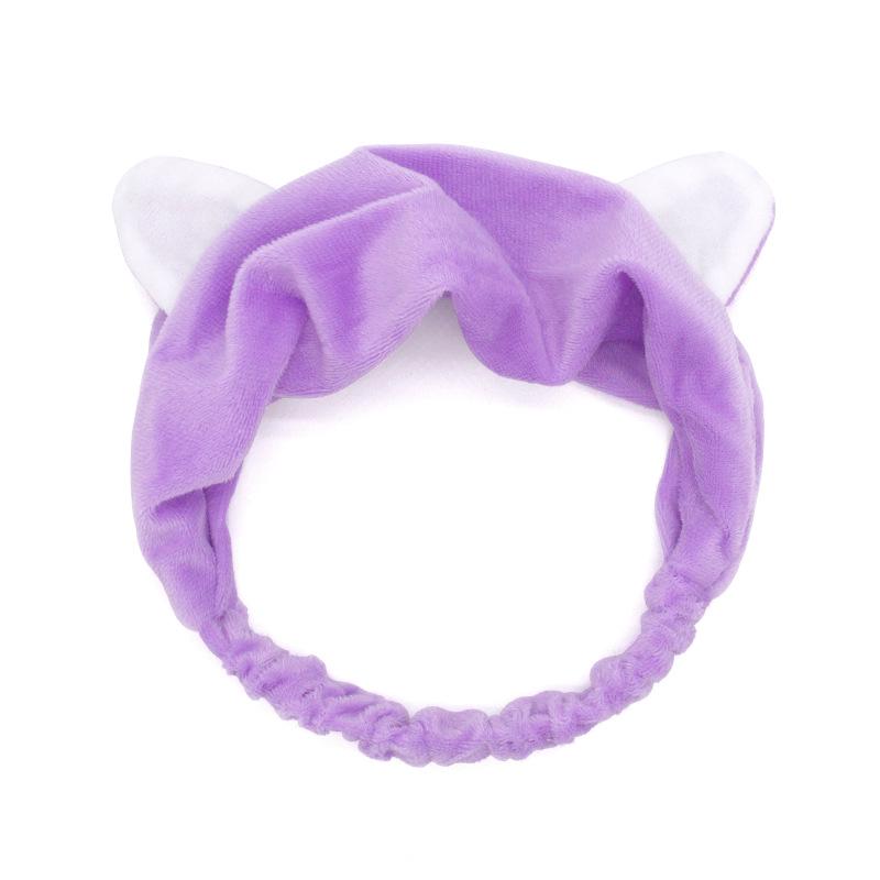 Cute Makeup Face Wash Turban Headband Women Girls Washing Hair Head Bands Accessories Make Up Hairband Headdress Scrunchie