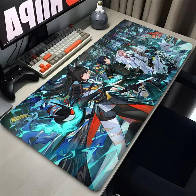 Mouse Pad Game Large Kawaii Anime Girl Sunna ZZZ Mousepad Gaming Keyboard Office Overlock HD Printing Zenless Zone Zero Desk Mat
