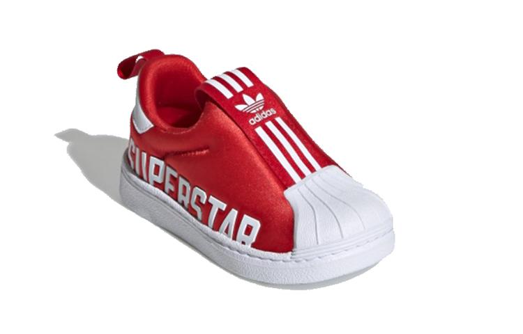 Sneakers Adidas Originals Superstar 360 X Comfortable Low top Skateboard Shoes Red Infant And Toddler