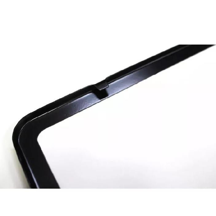 Stainless steel sharp Angle narrow edge ultra-thin license plate frame with 2 holes License Plate Covers Frames 6