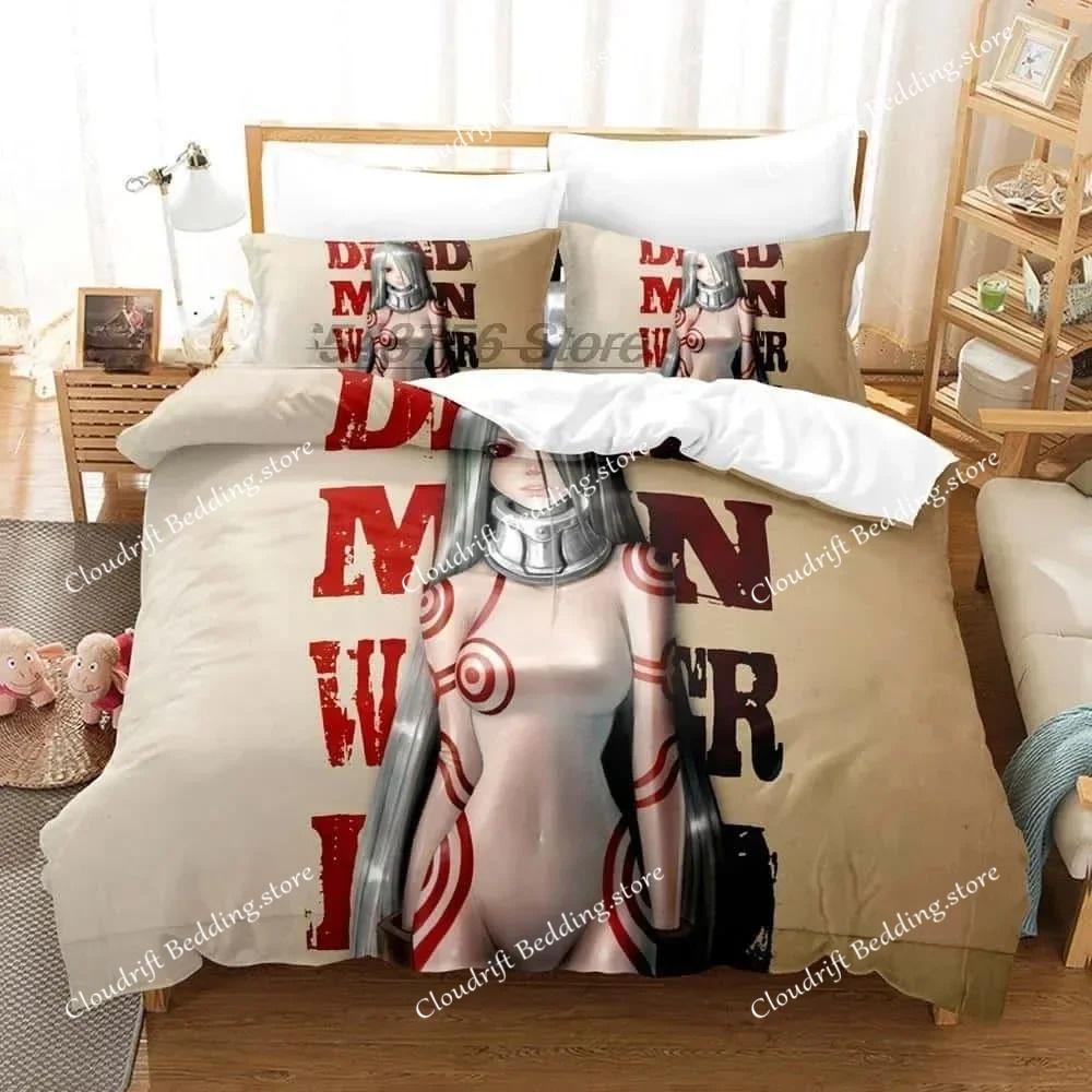 New 3D Printed Anime Deadman Wonderland Bedding Set Single Twin Full Queen King Size Bed Set Adult Kid Bedroom Duvet Cover Sets