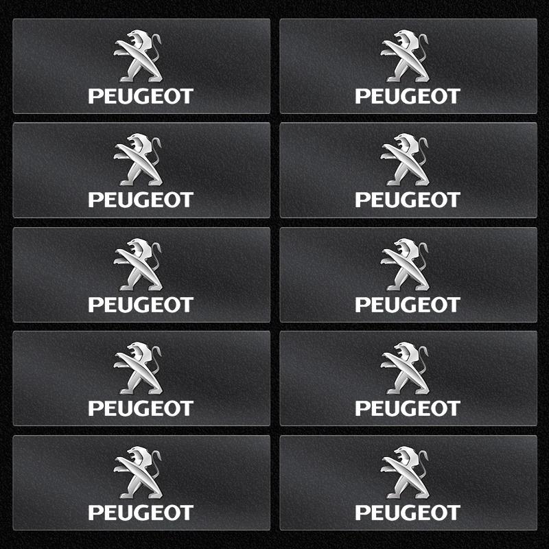 2026 Hete Auto Sticker Voor Peugeot Mode Nieuwe Auto Interieur Decoratie Stickers Badges Embleem Auto Styling Voor Peugeot 206 307 308