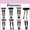 Hengzhou Halloween Skeleton Ghost Thigh-high Stockings Ultra-thin Breathable Sweat-absorbent