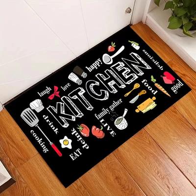 Modern Style Carpet—Suitable for Kitchen, Living Room, Bedroom Decor, Anti - Slip & Trendy Floor Mat