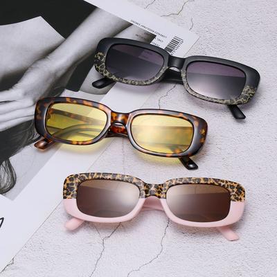 Fashion Small Rectangle Square Frame Women Sunglasses Eyewear Sun Glasses Eyeglasses
