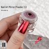 Champagne Gold & Silver Rose Mirror Nail Art Glitter Powder