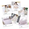 Pure Cotton Cartoon Printed Fabric for Summer Dress Bedding Children's Pajamas Handmade DIY Sewing Fabrics 0.5m/1m/2m