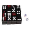 32Pcs Traditional Chinese Pai Gow Paigow Tile Set Casino Game for Family Play with 2 Pieces Dices For All Ages Game