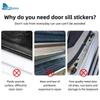 Door Anti-kick Pad For Mazda CX-30 CX30     2024 2025 LHD RHD Car Leather Carbon Mat Interior Trim Accessories