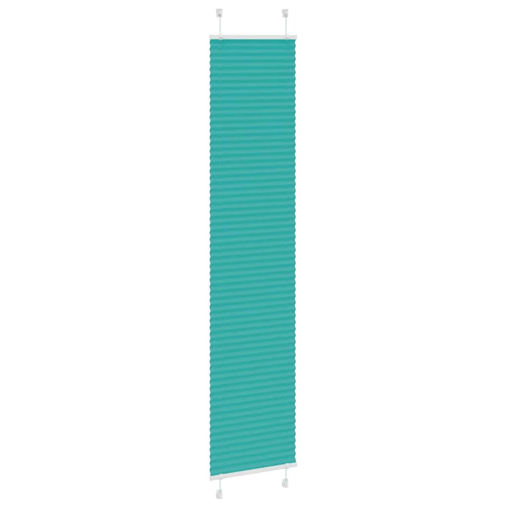 Roleta Plisowana Zielony Benzyna 40X200 Cm Szerokość Tkaniny