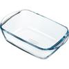 Plat air fryer - PYREX - 1450143 - Rectangulaire - En verre borosilicate - 23 x 15 cm