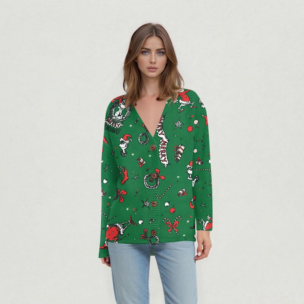 Women's Casual Everyday Tops Knitted Cardigan Jacket