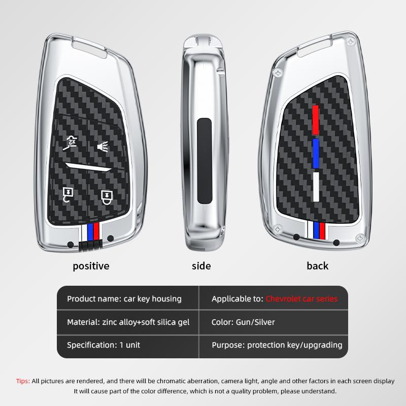 Car Flip Key Case Cover For Buick Envision For Chevrolet Silverado Suburban Tahoe Sierra 1500 Yukon Car Interior Accessories