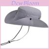 Chapeau de pêcheur de protection solaire d'extérieur avec nylon respirant pour hommes femmes printemps automne