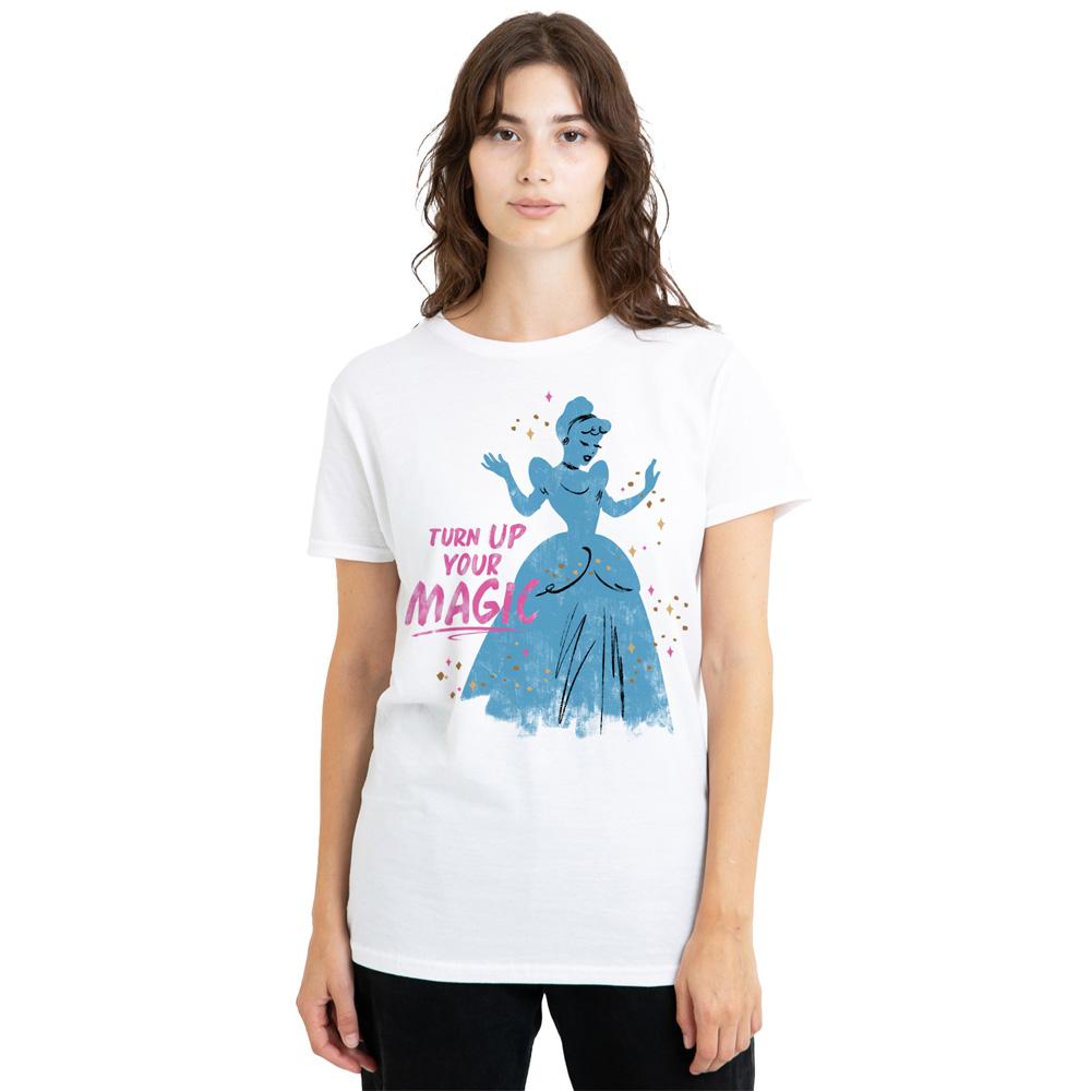 Cinderella Womens/Ladies Turn Up Your Magic T-Shirt