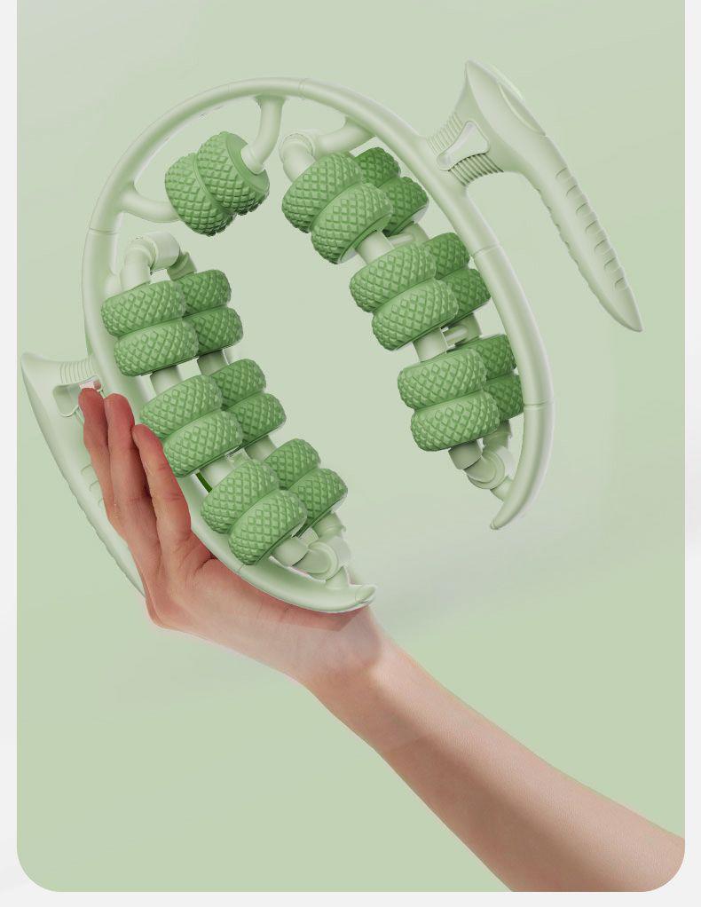 26-Wheel Calf and Leg Slimming Massager Roller