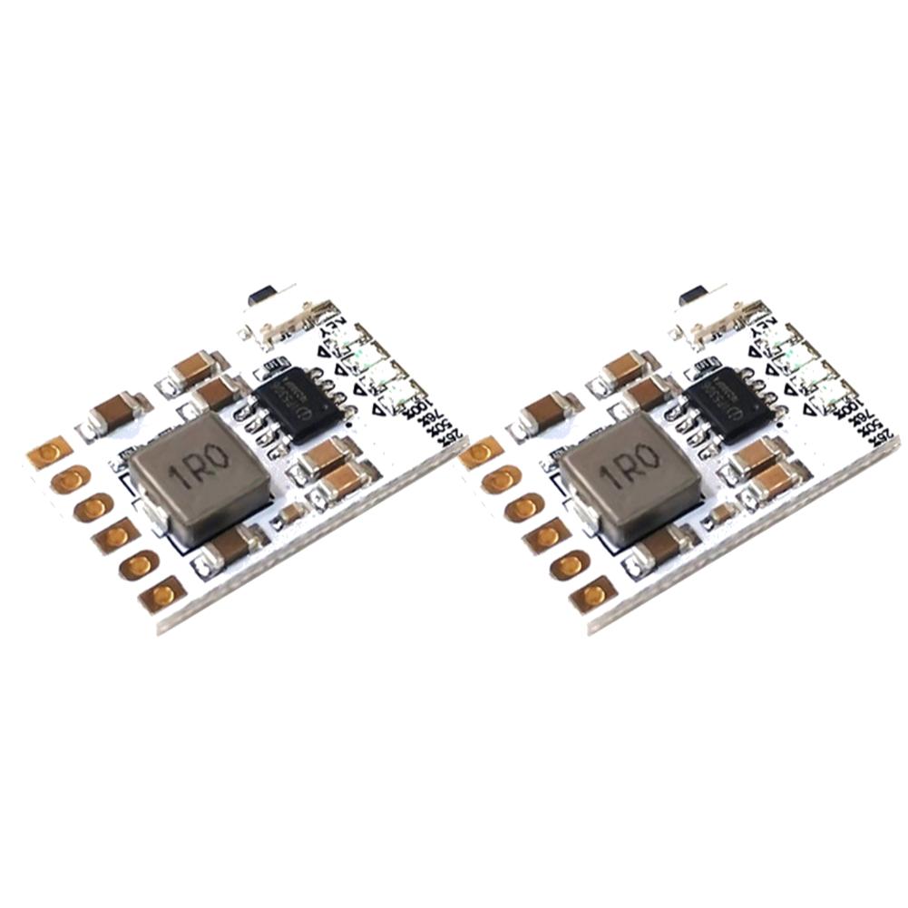 Charge Discharge Integrated Module with Overvoltage/Short Circuit Protection DC 5V 2.1A for 18650 Lithium Battery Charging