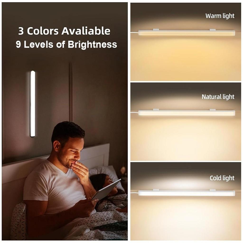 Desk Light Magnetic Reading Lamp USB Dormitory LED Night Lighting Eye Protection Tube Cabinet Mirror Student Office Study Table