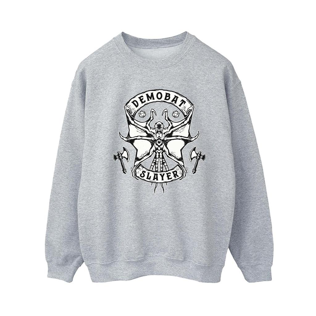 Netflix Dam/Ladies Stranger Things Demobat Slayer Sweatshirt