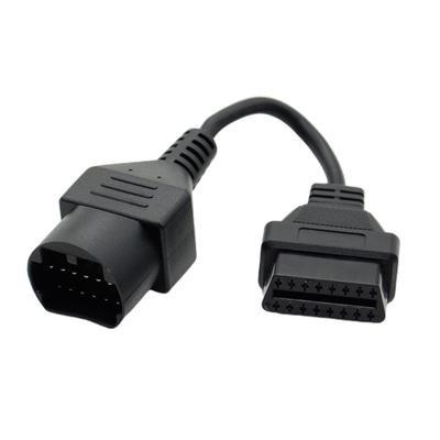 OBD2 Cable Converter Scanner Compatible for Vehicle 17 Pin To 16Pin Full Diagnostic Adapter Connector Cable Scanner Tool