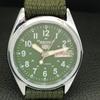 JAPAN VINTAGE REFURBISHED SEIKO 5 AUTOMATIC 6309A MENS GREEN WATCH a441670-1 Sk-a441670