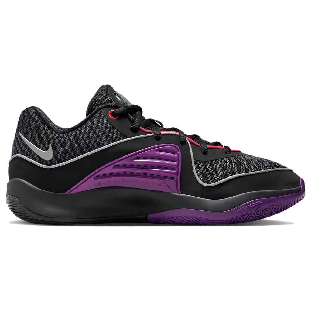 Nike KD 16 Pathway Royalties נעלי ספורט לגברים שחור מתכתי-כסף חי-סגול DV2917-002