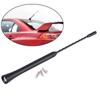 Autoradio Universal Flexible Anti-Lärm Biene Antenne Sting Air Antenne, Auto Universal Dach Radio Antenne 9 Zoll AM/FM modifizierte Antennenstange mit 3 Schrauben