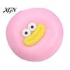 Steamed Bun Squeeze Toy Cartoon Sausage Mouth Stress Ball Big Eyes Relief Fidget Soft Stretchy Decompression Dumpling Desk Anti-stress
