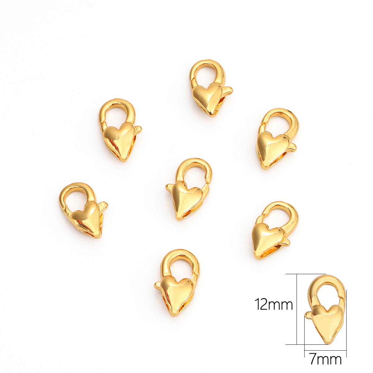 

1/5 шт., застежки-омары из сплава для DIY, ожерелья, браслета, аксессуары для изготовления ювелирных изделий, принадлежности ручной работы 12x7mm 5pcs