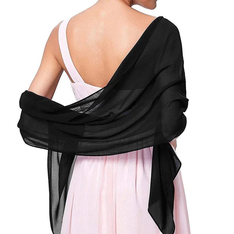 1Pc Solid Color Fashion Neck Protection Scarf Versatile Scarf Texture 160cm Shawl Long Scarf