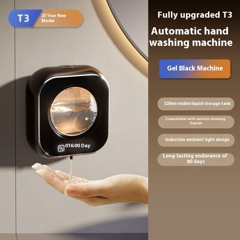 Automatic Induction Hand Sanitizer Dishwasher Intelligent Electric Foam Wall-mounted Charging Inductive Washing Mobile Phone