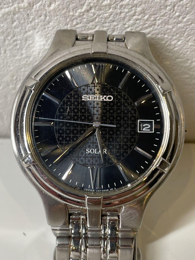 

[Б/У] ЧАСЫ SEIKO SOLAR С ЧЕРНЫМ ЦИФЕРБЛАТОМ