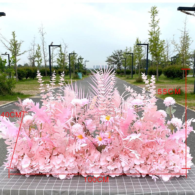 Large Artificial Wedding Flower Wall for Aisles and Hotels