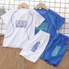 Completo Sportivo Asciugatura Rapida da Ragazzo: Divisa Estiva Unisex per Basket e Calcio, Manica Corta Media/Grande