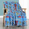 Love Transformers (8) Customize Your Name Blanket Lightweight Personalized Blanket Soft & Cozy for Picnics Seaside Office Home Decor