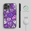 C-Cute Smile A-Art    Phone Case For iPhone17,16,15,14,13,12,11 Plus,Pro Max Magnetic For Magsafe Wireless Charging