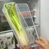 Refrigerator Preservation Storage Box Storage of Scallion and Cilantro Noodles Vegetable Fruit Home Storage Basket Containers